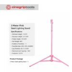 Dearkol 3200mm Steel Made Combo Stand - Pink