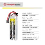 CODDAR 3S 3500MAH 11.1V 80C LiPo Battery XT60